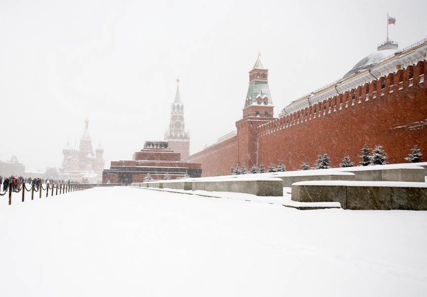 Москва, Россия, Красная площадь, мавзолей Ленина / Photobank of Oleg Borisov / photobo.ru