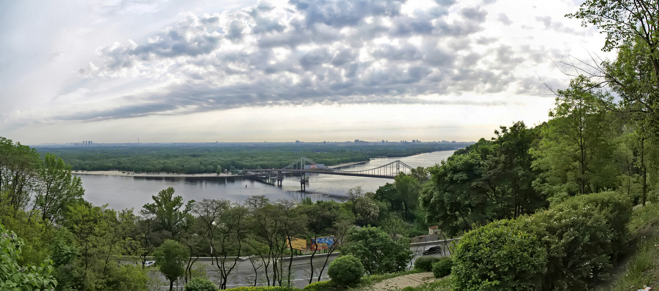Киев, Украина, вид на Днепр / Photobank of Oleg Borisov / photobo.ru