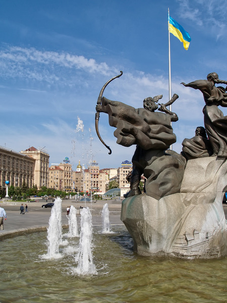 Киев, Украина, площадь Независимости / Photobank of Oleg Borisov / photobo.ru